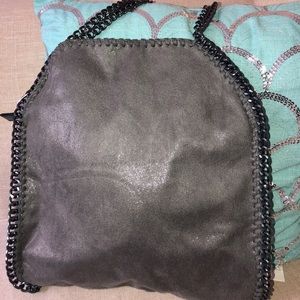 Shimmery grey “Falabella” style bag NWT